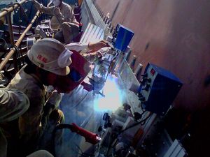 Welders for Shipbuilding